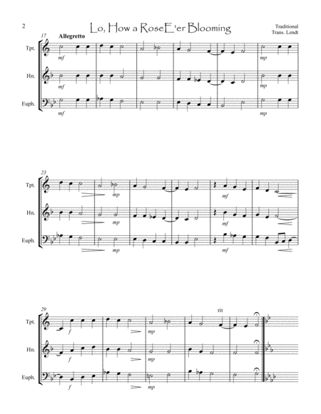 Christmas Music For Brass Trio Page 2