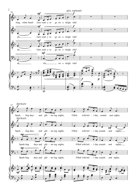 Christmas Time In The Eyes Of A Child Version For Mixed Choir Satb With Optional Childrens Choir Page 2