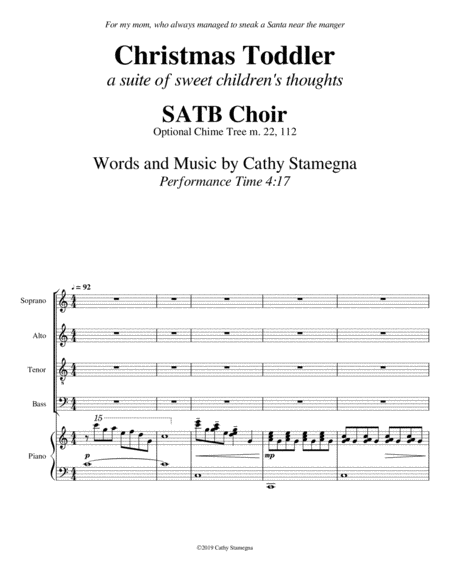 Christmas Toddler Satb Piano Acc Page 2