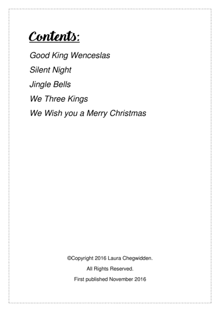 Christmastime Songs Page 2