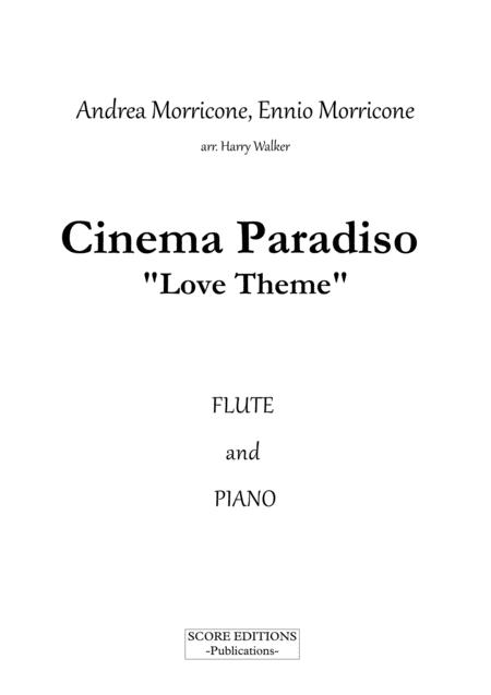 Cinema Paradiso Love Theme For Flute And Piano Page 2