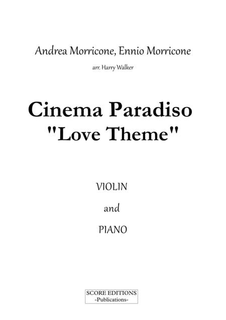 Cinema Paradiso Love Theme For Violin And Piano Page 2