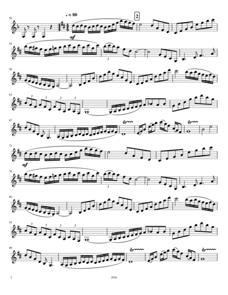 Clarinet Exercises Page 2