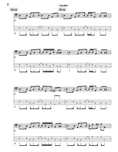 Cloud Nine Bass Guitar Tab Page 2