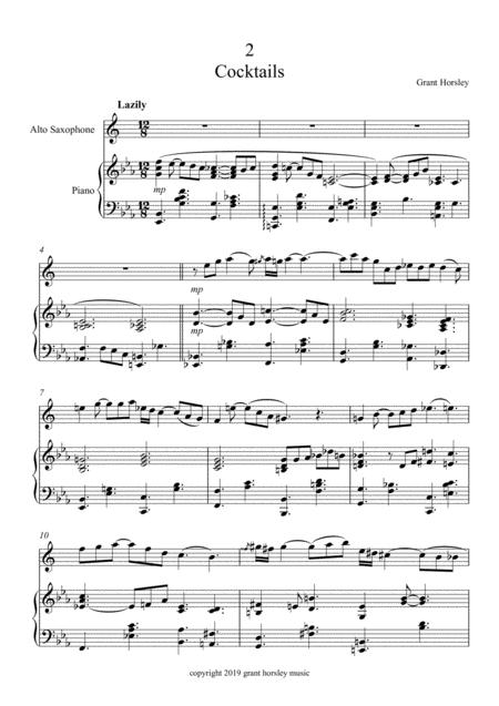 Cocktails For Alto Sax And Piano Available For Tenor Page 2