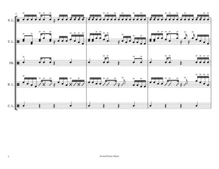 Coconut Cream Pie Drumline Cadence Page 2