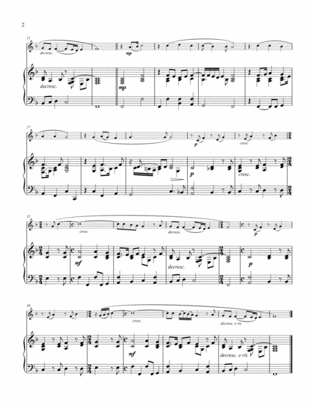 Come Again Sweet Love For Trumpet Piano Page 2