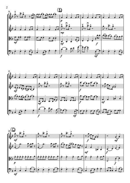 Come On Eileen String Quartet Page 2