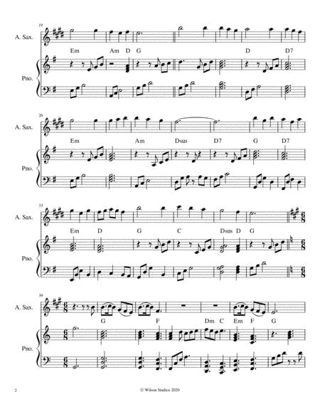 Come Thou Long Expected Jesus Alto Saxophone Solo Page 2