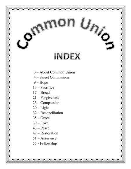 Common Union Project Page 2