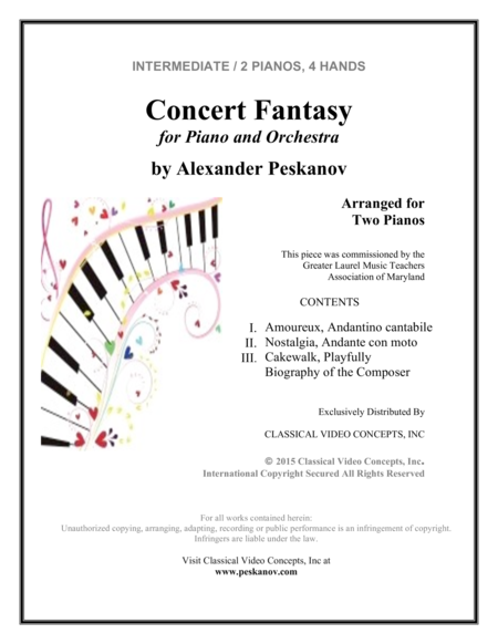 Concert Fantasy For Piano And Orchestra Page 2