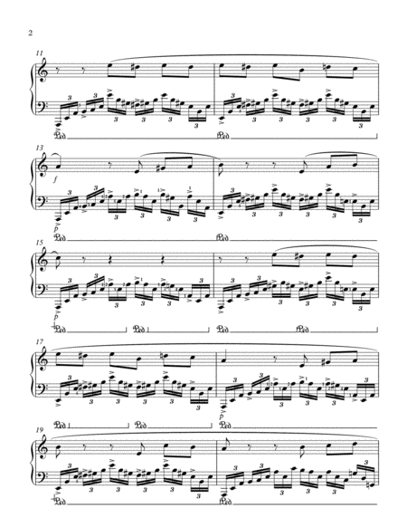 Concert Variations On Beethovens Fur Elise Page 2