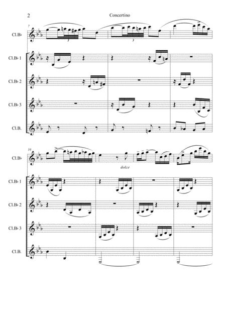 Concertino Donizetti Clarinetto Page 2