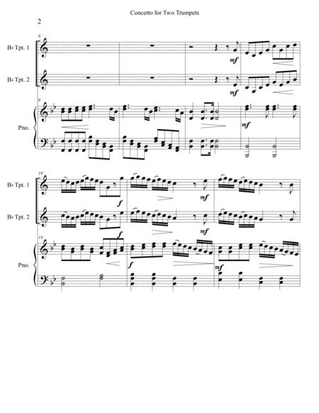 Concerto For 2 Trumpets Page 2