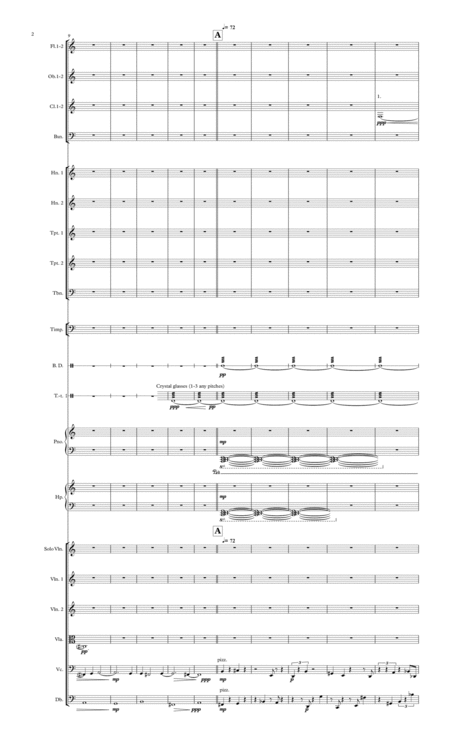 Concerto For Violin And Orchestra Page 2