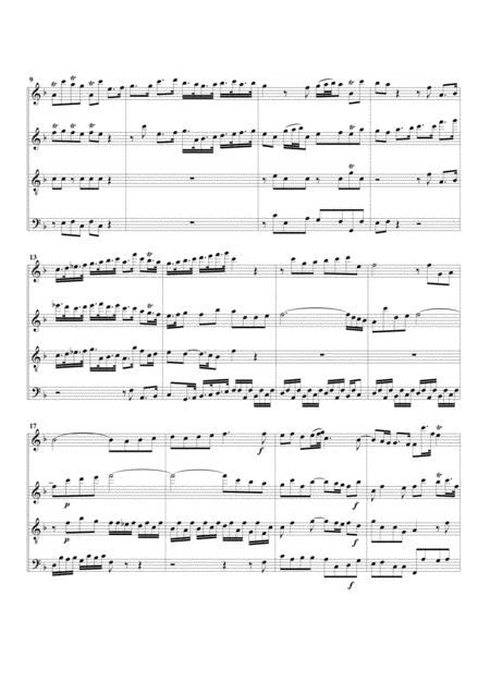 Concerto Grosso Op 6 No 2 Arrangement For 4 Recorders Page 2