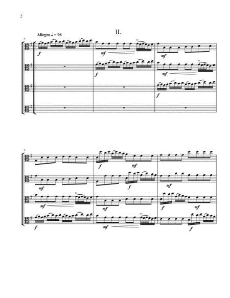 Concerto No 2 In G Major For Four Violas Unaccompanied Twv40 202 Page 2