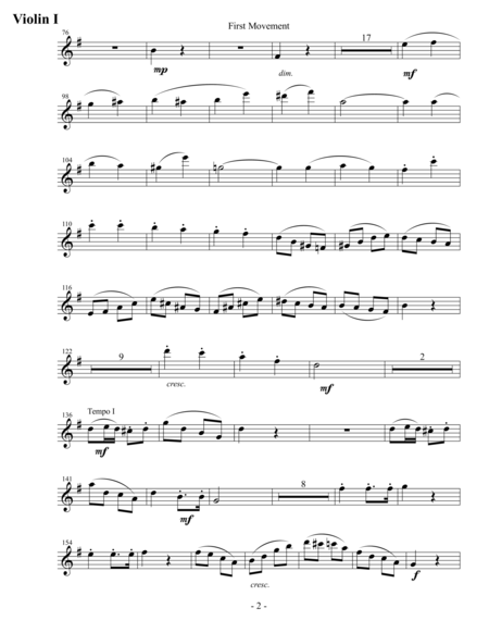 Concerto No 6 Orchestra Parts Page 2
