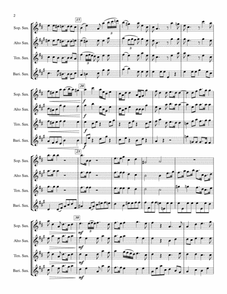 Confitemini Sax Quartet Page 2