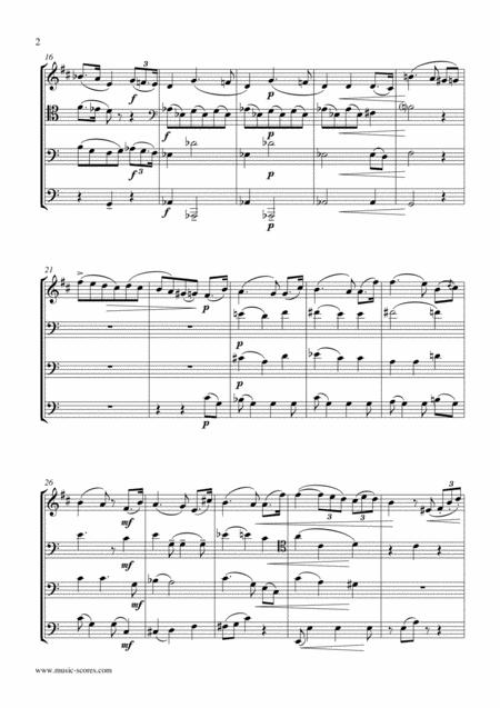 Consolation No 5 Brass Quartet Page 2