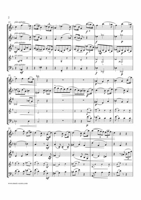 Consolation No 5 In E Major Wind Quartet Page 2