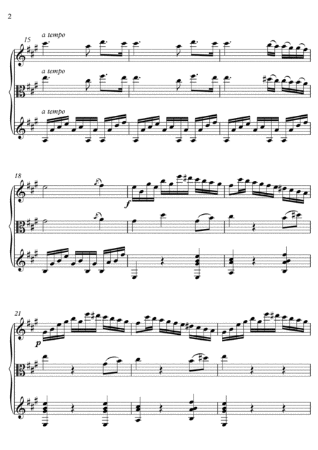 Contrapunctus 11 By Js Bach Bwv 1080 From The Art Of The Fugue For Clarinet Quartet Page 2