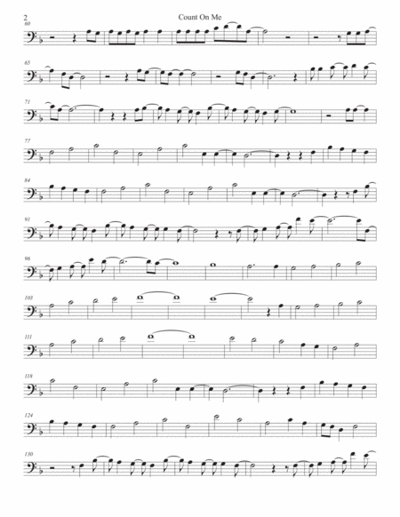 Count On Me Bassoon Page 2