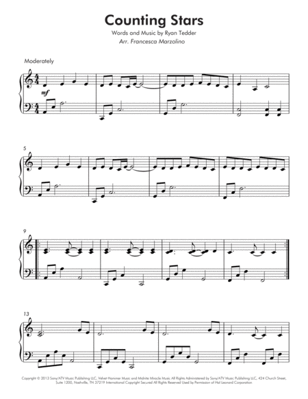 Counting Stars Early Intermediates Page 2