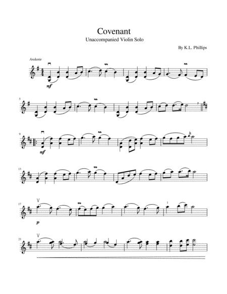 Covenant Violin Solo Page 2