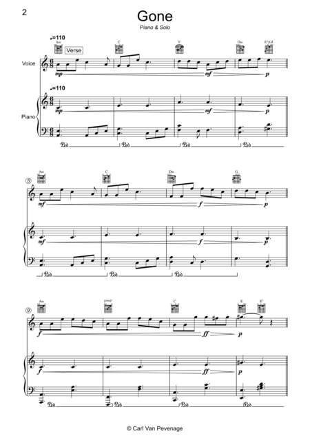Cp001sol Gone Piano And Solo Page 2