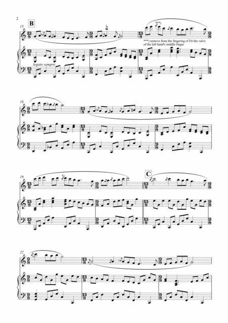 Cradle Song For Flute And Piano Page 2