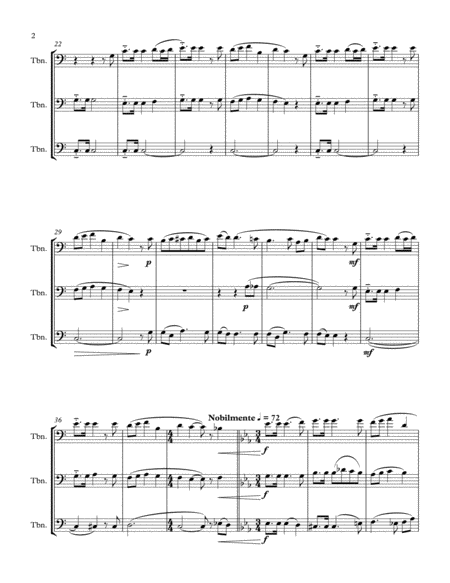 Credo For 2 Clarinets And 2 Bass Clarinets Page 2