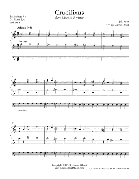 Crucifixus From Mass In B Minor Or087 Page 2