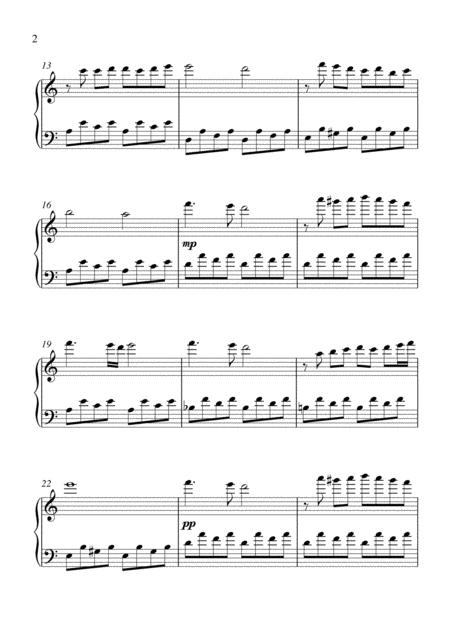Crystal Piano Solo Page 2