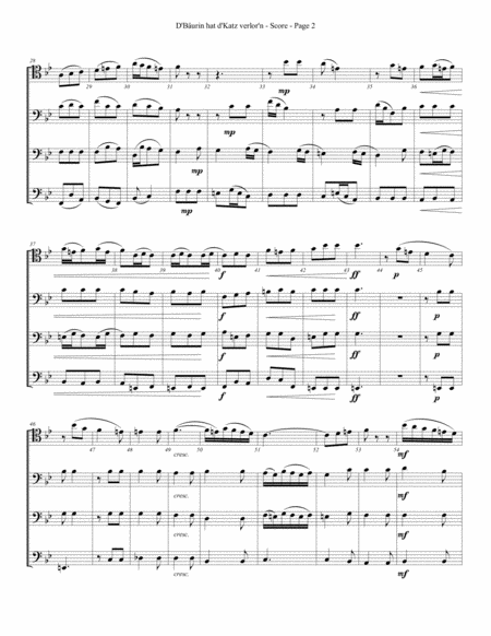D Burin Hat D Katz Verlor N For Trombone Or Low Brass Quartet Page 2