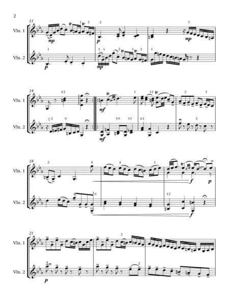 D Scarlatti Sonata In C Minor K 11 For Two Violins Page 2