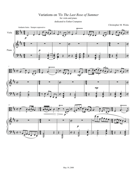 Dal Lecto Me Levava For Clarinet Quartet Page 2