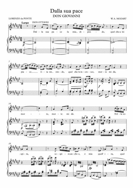 Dalla Sua Pace Don Giovanni F Major Page 2