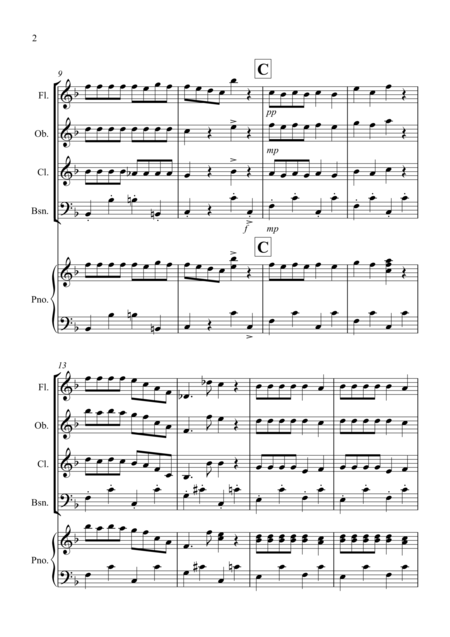 Dance Of The Reed Pipes Fantasia From Nutcracker For Wind Quartet Page 2