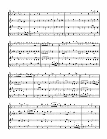 Dance Of The Sugar Plum Fairies From The Nutcracker Wind Quartet Page 2