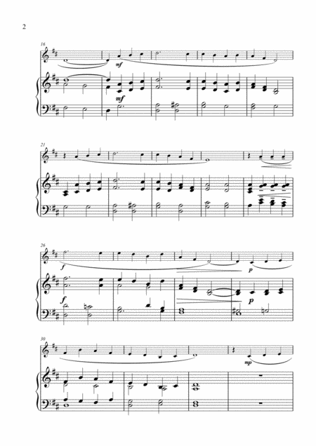 Danny Boy For Solo Violin And Piano Page 2