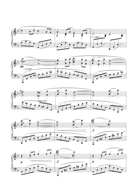 Debussy Reverie Easy Piano Arrangement Page 2