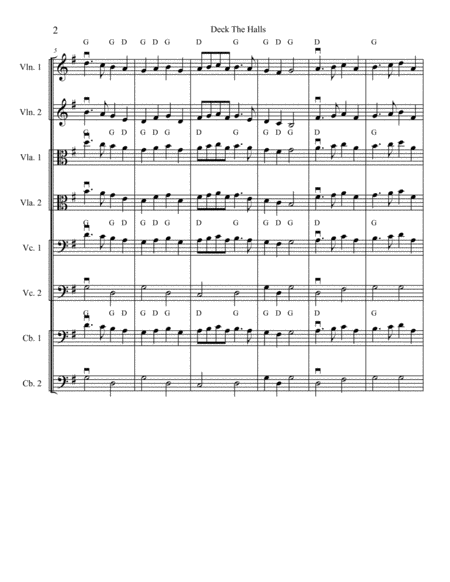 Deck The Halls For Strings Page 2