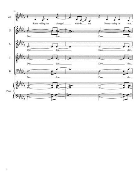 Defying Gravity Satb A Cappella Page 2