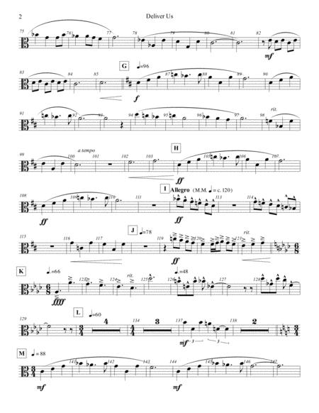 Deliver Us Trombone Choir Page 2