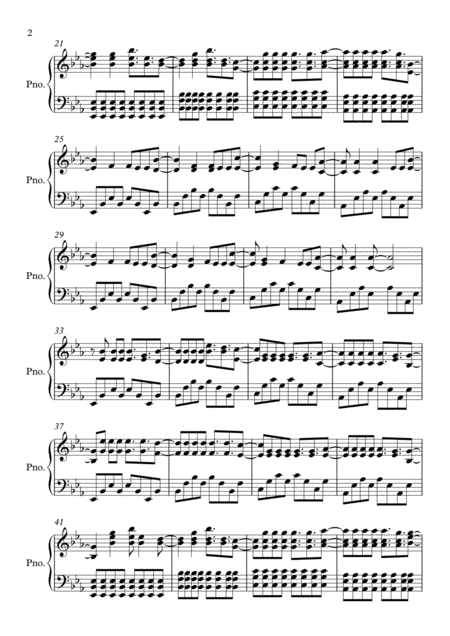 Demons Imagine Dragons Piano Solo Page 2