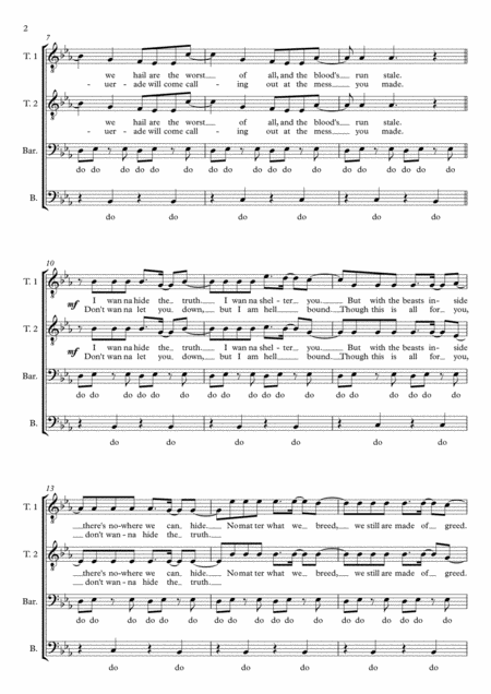 Demons Imagine Dragons Ttbb A Capella Choir Page 2