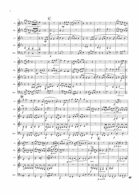 Der Mai Ist Gekommen German Folk Song Wind Quintet Page 2