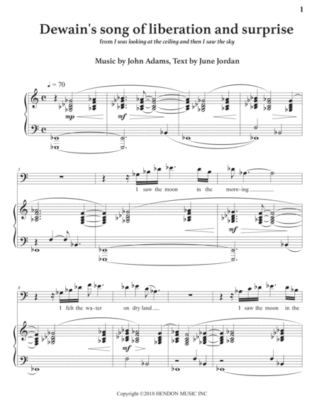 Dewains Song Of Liberation And Surprise Transposed Down One Half Step Page 2