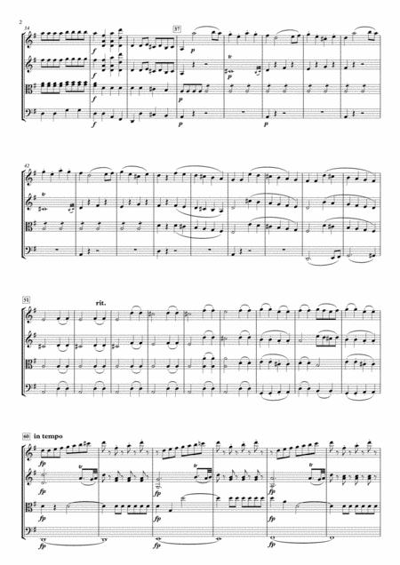 Die Zauberflte For String Quartet No 15 Pa Pa Pa Papageno Page 2